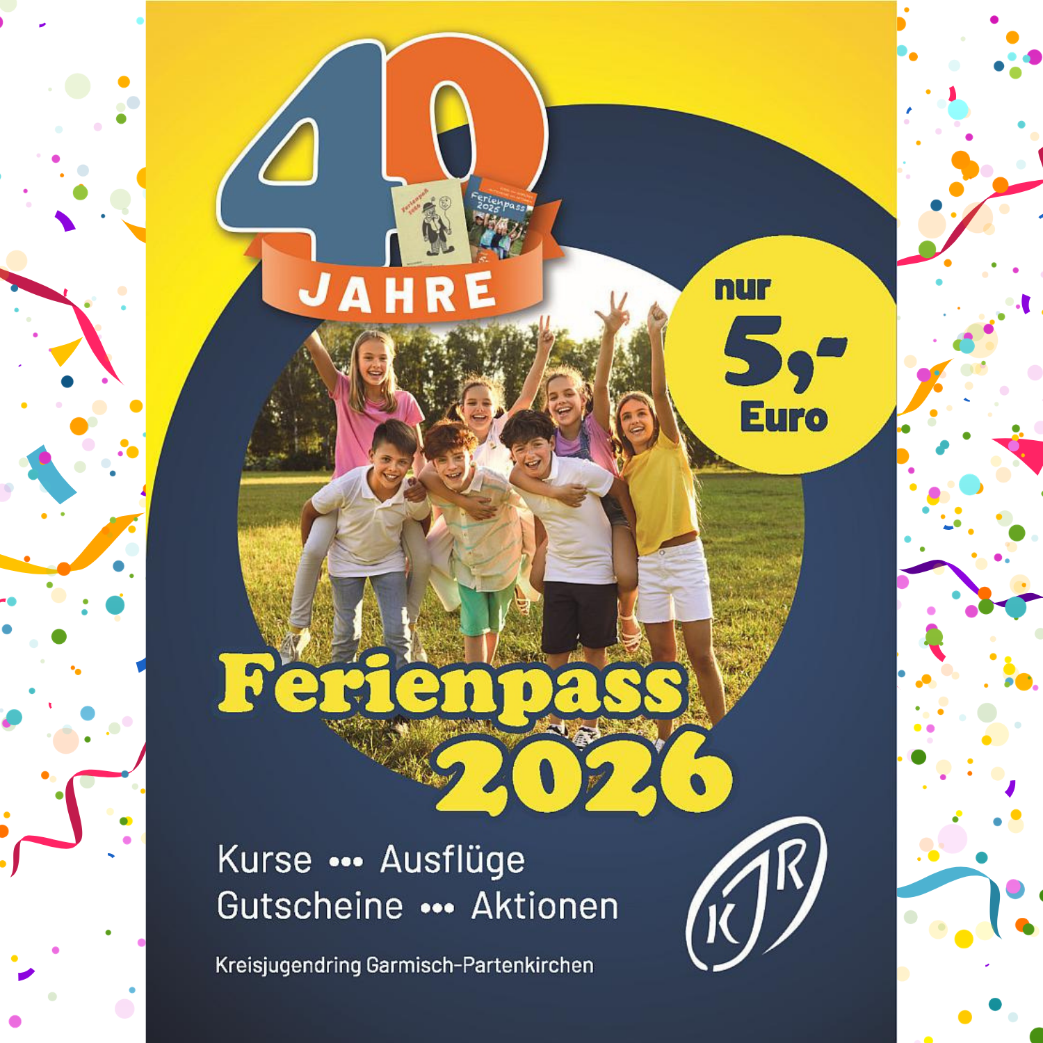 Öffnet die Seite 'Eins - zwei - drei: Ferienpass!'